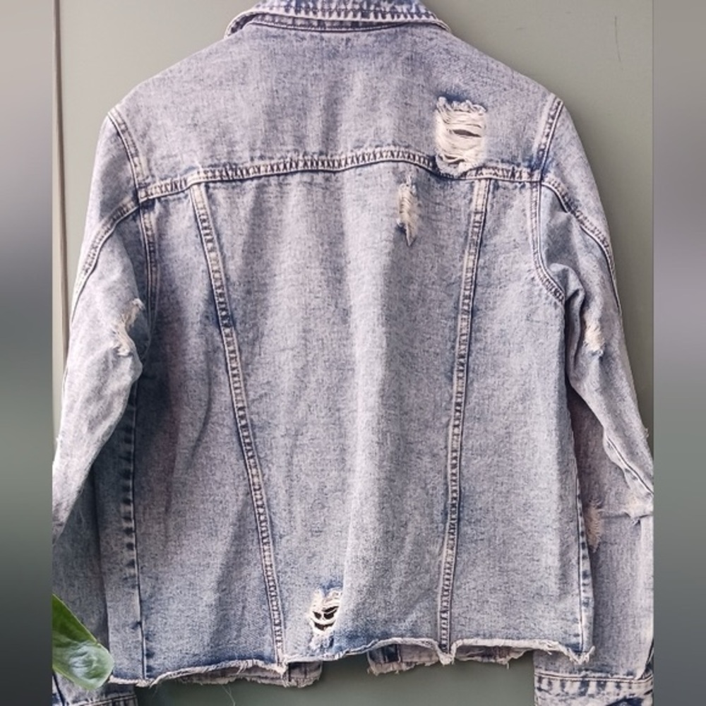 Jean jacket size L - Picture 3 of 5
